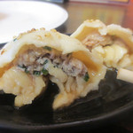 西湖春上海小龍包 アメ横店 - 小籠包断面