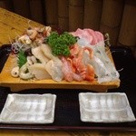 活魚 千葉屋 - おまかせ刺身盛り合わせ