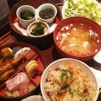郷土料理くらわんか - お重の一段目は小鉢3種！