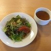 妖精の丘 - 料理写真:サラダは新鮮、コンソメスープ美味しいです♪