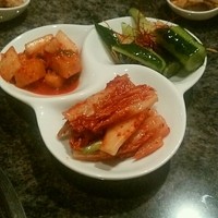焼肉チャンピオン ペントハウス - キムチ盛り