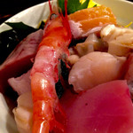 みなと - 800円。海鮮丼セット