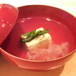 近江懐石 清元 - 長芋とうふ