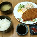 ヒカリ - とんかつ定食　600円