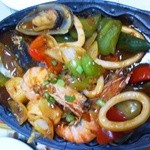 BEN N'YAN'S - Sizzling Mixed Seafood