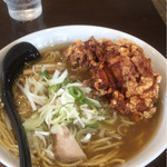 満洲味 - 唐揚げラーメン ¥850