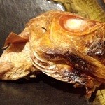 金目鯛のかぶと焼き