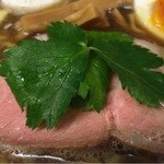 福の神食堂 - 2015濃口煮干し鶏そば（トッピング）