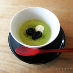 割烹 にしい - 抹茶プリン