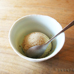 割烹 にしい - いちじくのシャーベット