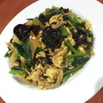 四川食府 - 豚肉、きくらげと玉子炒め（７８０円）２０１５年６月