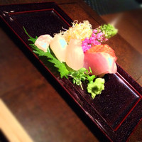 銀座 座屋 - 身の締まったお造り (しかも、山葵まで美味しい)