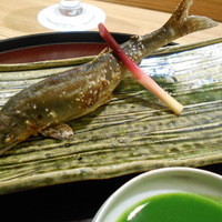 日本料理 太月 - 天然鮎の塩焼き