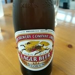 桂林 - ビールは瓶のキリンラガー