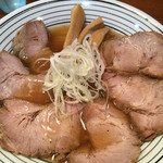 煮干しらぁめん 猫トラ亭 - 煮干ラーメン 肉増し