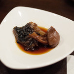 藤吉 - 本日のおまかせ竹(3000円・外税)のうなぎの肝の山椒煮