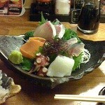 高岡大衆酒場 - 刺し盛り。1480円