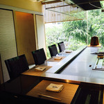 花郷 - 鉄板焼きの個室