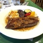 レストラン ピック - サーロインステーキ ガーリックソース