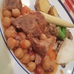 ふれんち食堂UMEYA - 豚とヒヨコ豆のトマト煮込み