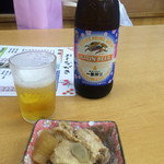 Shimizu Kou - お通しと瓶ビール
