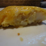 ゴメンネJIRO - 白身魚の雲丹ソース焼き断面