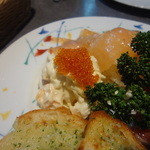 ゴメンネJIRO - 前菜：海老のマヨネーズ和えUP