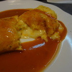 ゴメンネJIRO - チーズオムレツ断面