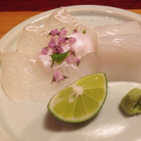 天現寺小野 - カレイとイカ、塩で食べたいほど