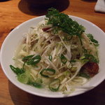 中華そば すずらん - ネギ鶏そば　つけ