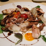 リストランテ ラ チャウ - うさぎのさまざまな味を1皿に