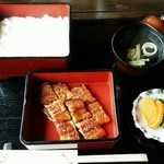 鰻楽 - ★楽うな重