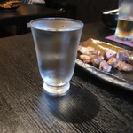 炭火焼鳥あずま - 掟破りの日本酒＾＾；