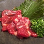 焼肉すどう - 馬肉ユッケ