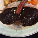 キッチンABC - ジャンボハンバーグ1100円