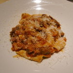 リストランテ ラ チャウ - 仔羊のラグーのマルタリアーティ　ペコリーノチーズをちりばめて