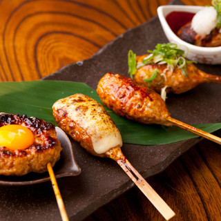 We recommend a serving of 10 ◆A famous Yakitori (grilled chicken skewers) with an irresistible texture and aroma