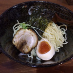 はせ川 - 石鍋魚醤つけ麺のアップ〜