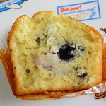 セ・ミュー - ブルーベリーヨーグルトの断面