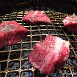 町屋やきにく密陽家 - 2015.7.1(水)20時 肉の会d(^_^o)