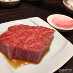 町屋やきにく密陽家 - 2015.7.1(水)20時 肉の会d(^_^o)