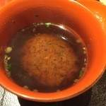 ぎんざ 一二岐 - しじみの赤だし