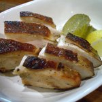 錦家 - ◆自家製むねのスモーク＠４５０円