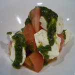 錦家 - ◆クリームチーズのカプレーゼ風＠４５０円