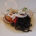 Wattle Tokyo - 前菜（いか・ほたて）