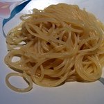 アヴァン プティ・ジョア - 女神のパスタです。塩とオリーブオイルのみで味付けされたパスタです。シンプルなんだけど美味しいって感じです。