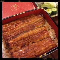 明神下 神田川 本店 - 鰻重。
