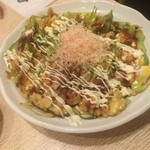 太閤うどん - 観音ネギのお好み焼