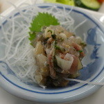 湘南茅ヶ崎 幸福餃子 - 鯵のなめろう