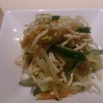 喜臨軒 - 2015年6月のランチの小菜は干絲でした